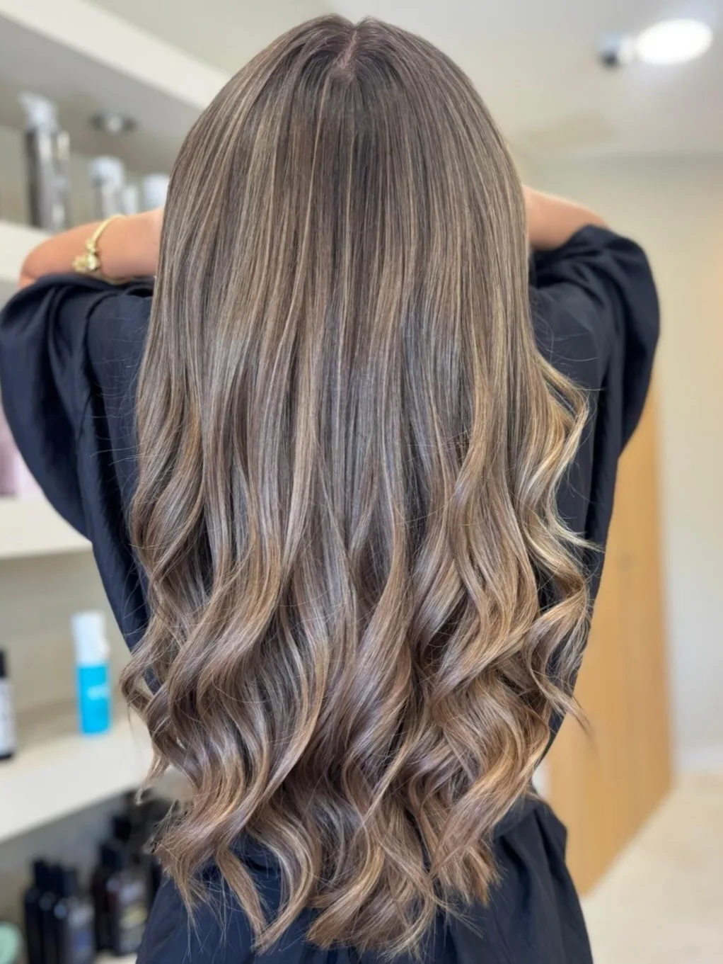 Après : balayage californien réalisé au salon Laurent G.