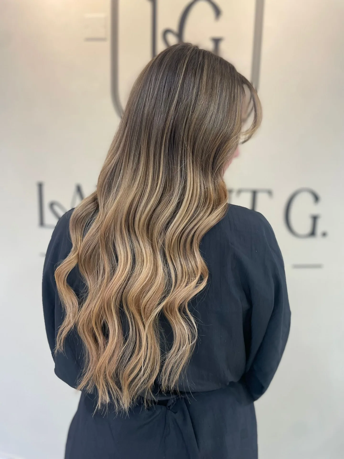 Après : couleur complète réalisée au salon Laurent G.