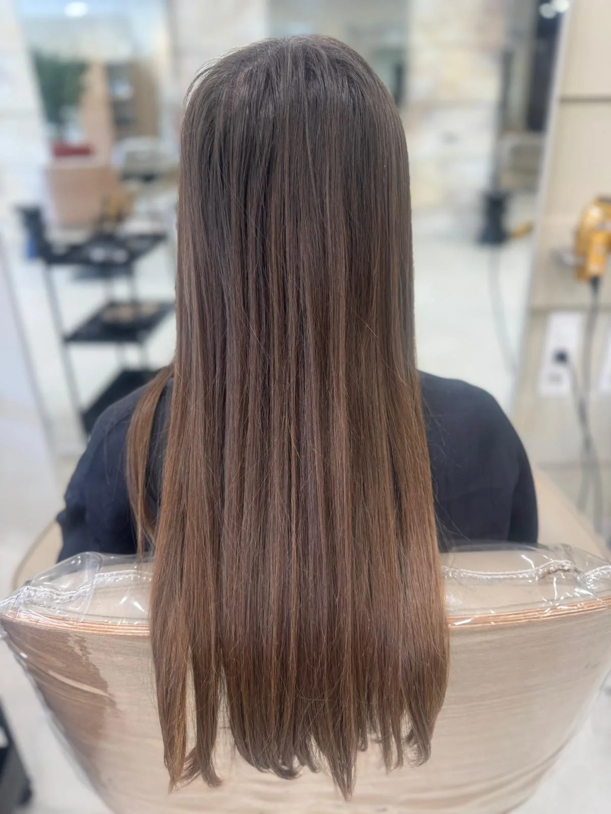 Avant : balayage