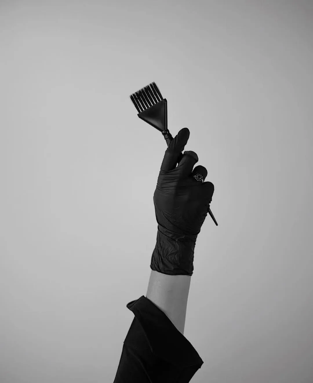 Outils de coloriste au salon Laurent G.